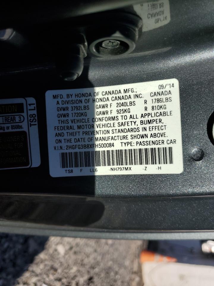 2015 HONDA CIVIC