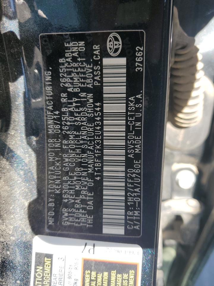2014 TOYOTA CAMRY