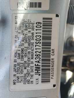 2007 HONDA CIVIC