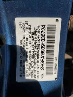 2009 HONDA CIVIC