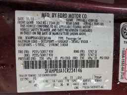 2012 FORD FUSION
