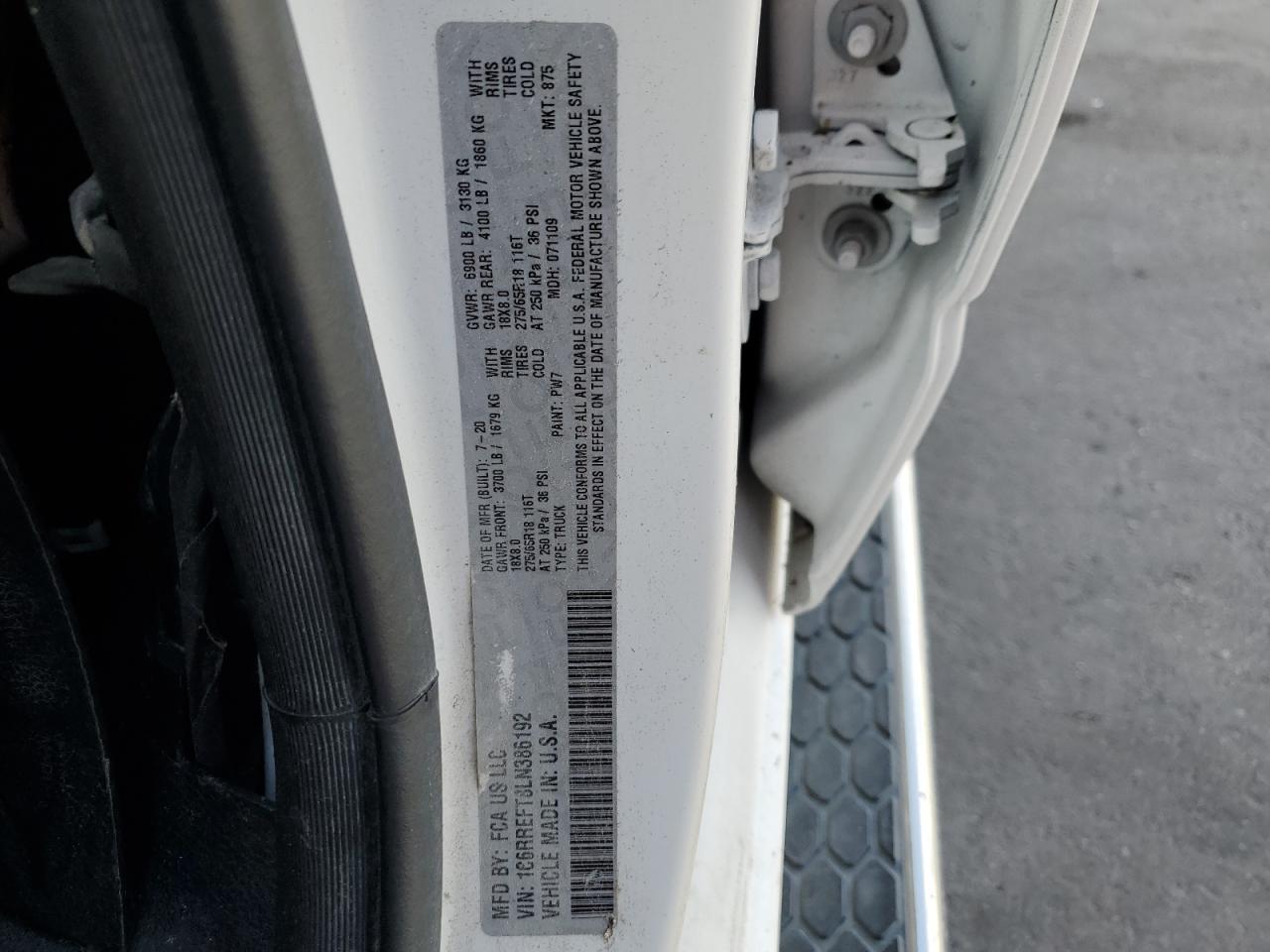 2020 RAM 1500