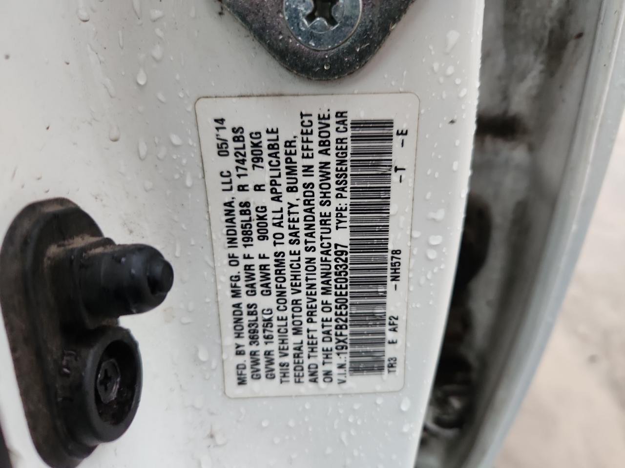 2014 HONDA CIVIC