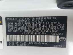 2004 TOYOTA CAMRY