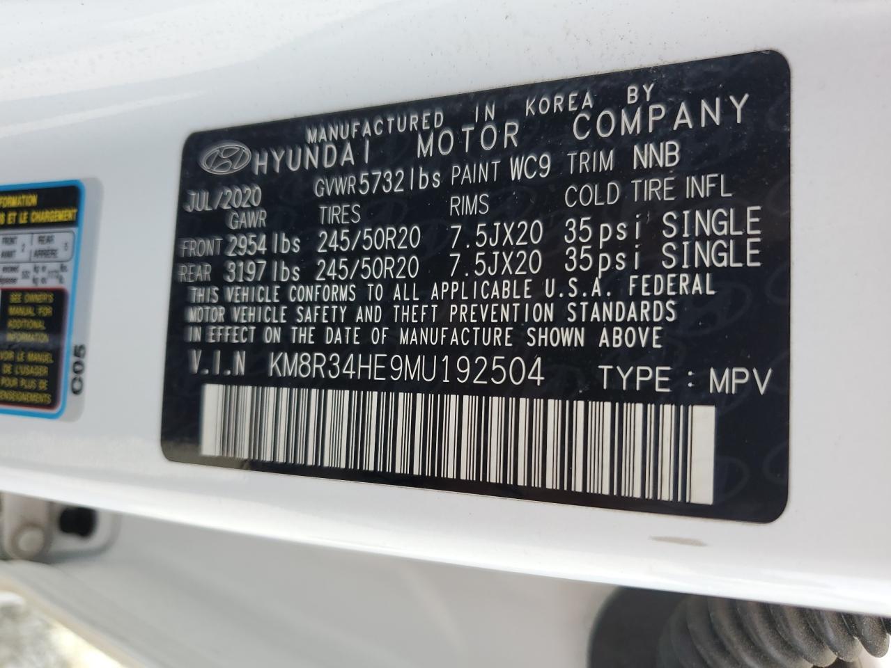 2021 HYUNDAI Palisade