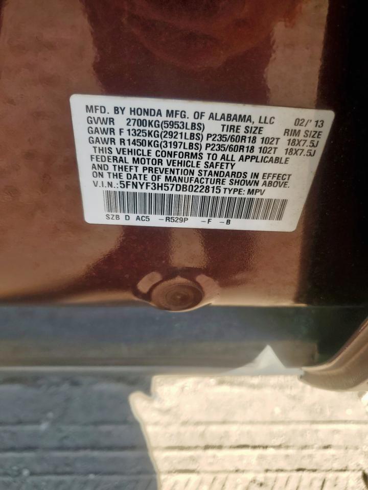 2013 HONDA PILOT