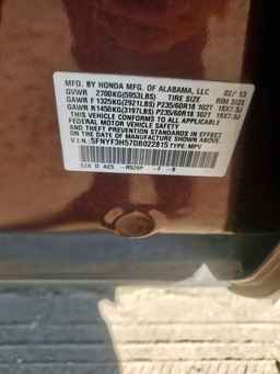2013 HONDA PILOT