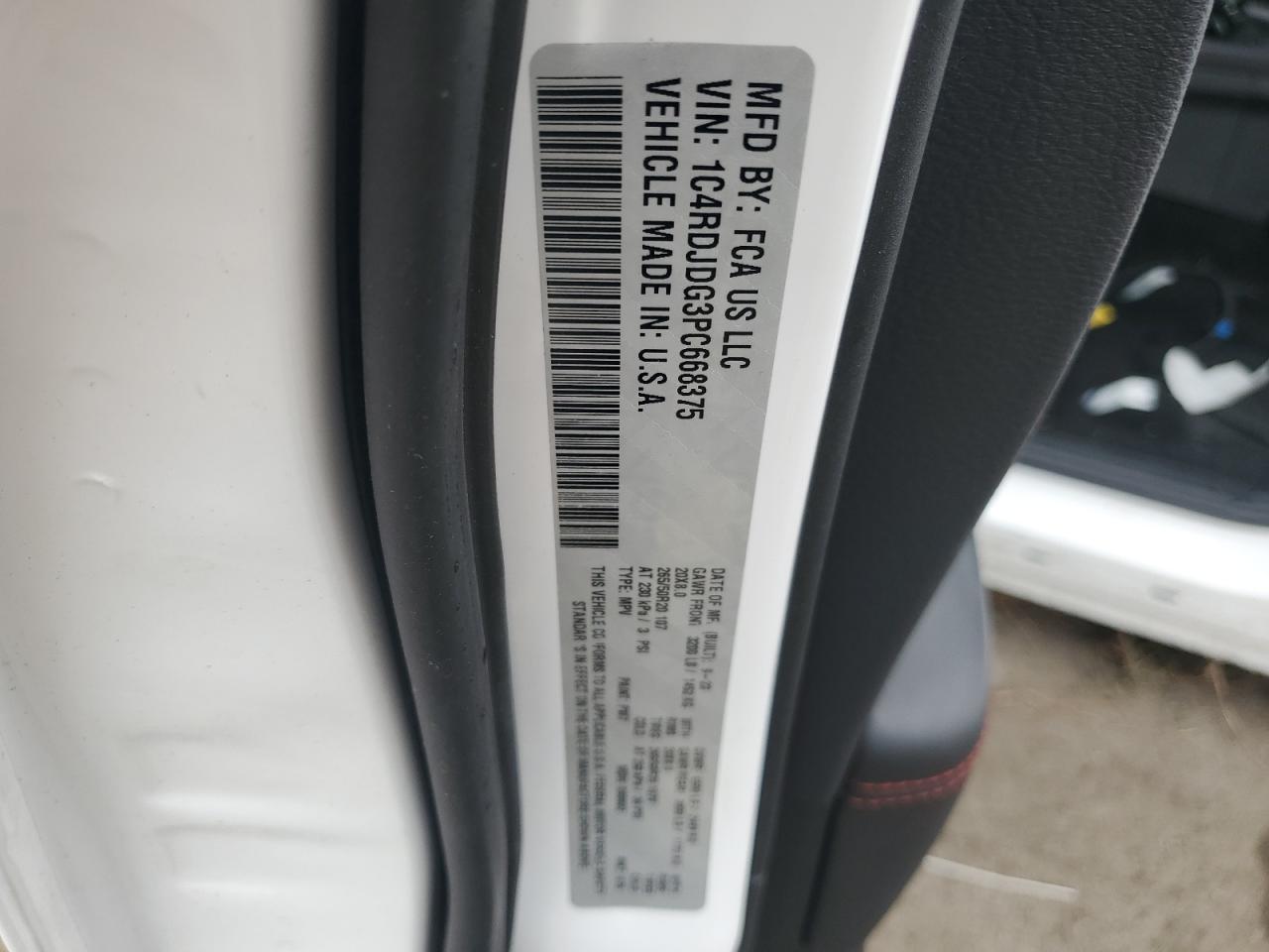 2023 DODGE DURANGO