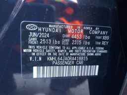 2024 HYUNDAI SONATA