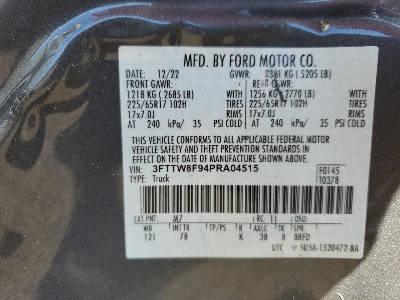 2023 FORD Maverick