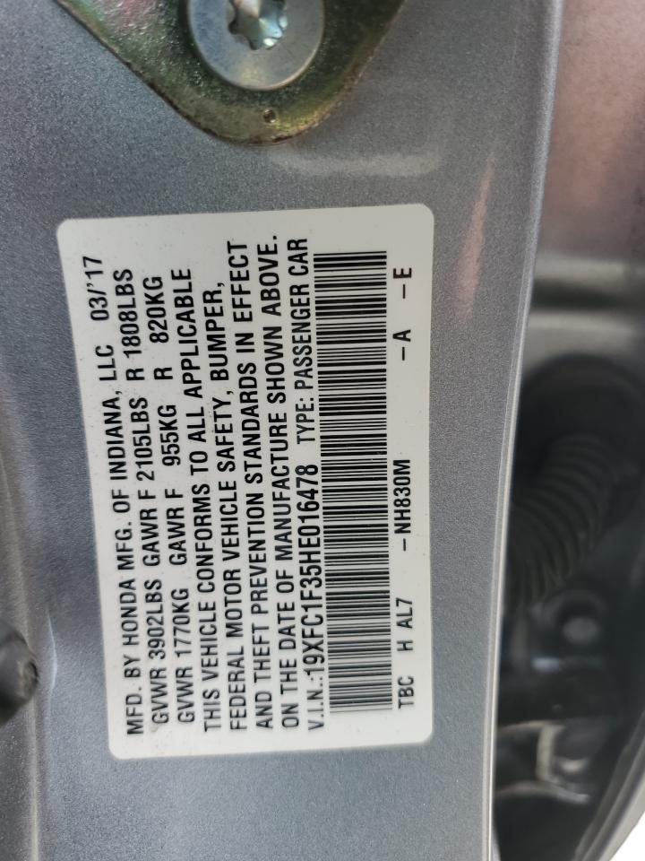 2017 HONDA CIVIC