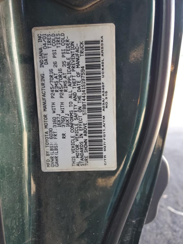 2001 TOYOTA TUNDRA