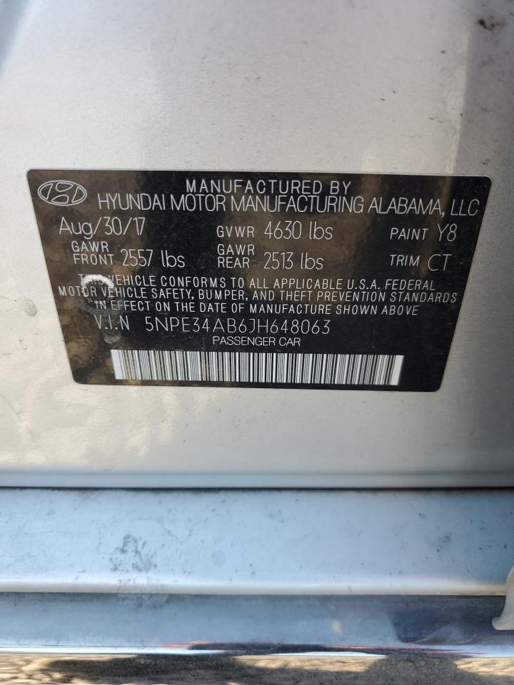 2018 HYUNDAI SONATA