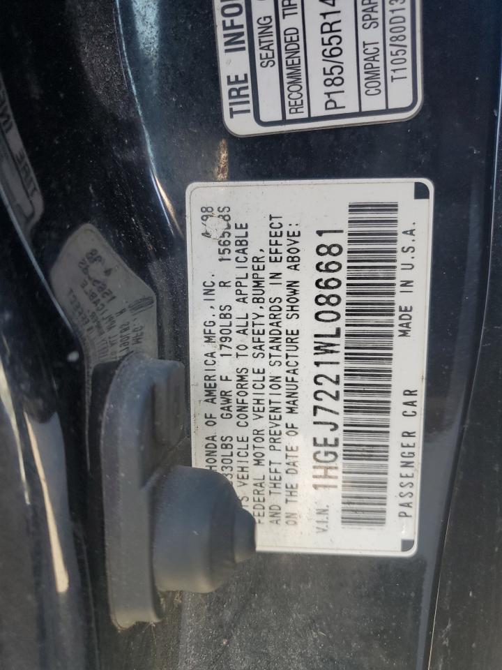 1998 HONDA CIVIC