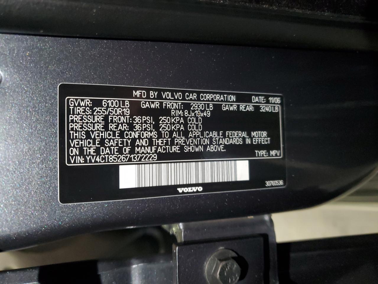 2007 VOLVO XC90