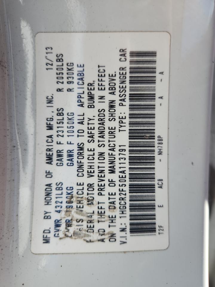2014 HONDA ACCORD