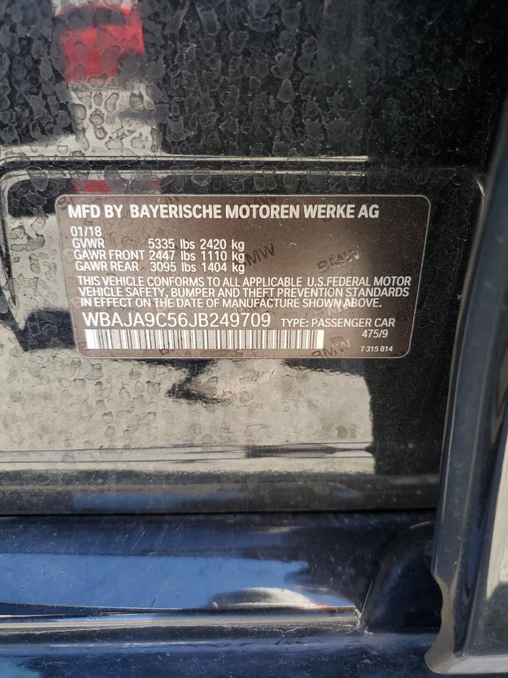 2018 BMW 5 series