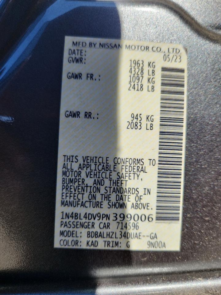 2023 NISSAN ALTIMA