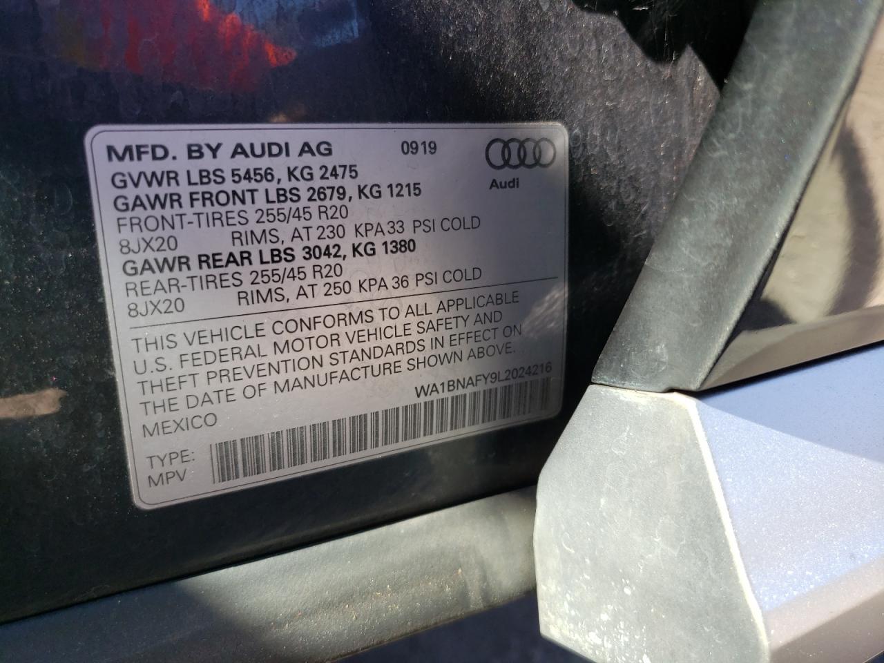 2020 AUDI Q5