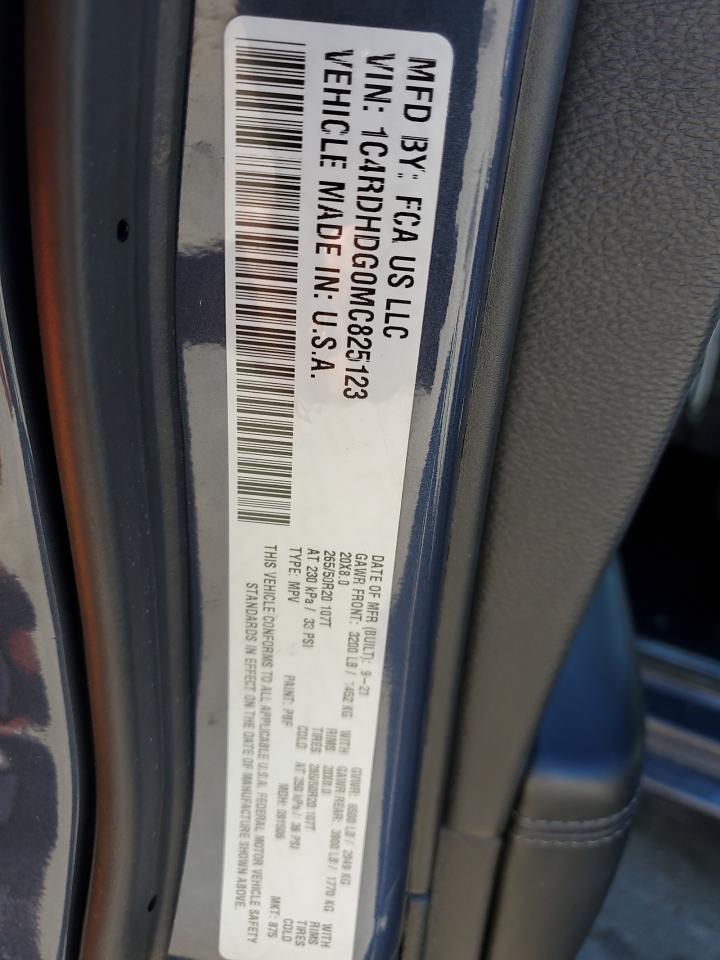 2021 DODGE DURANGO