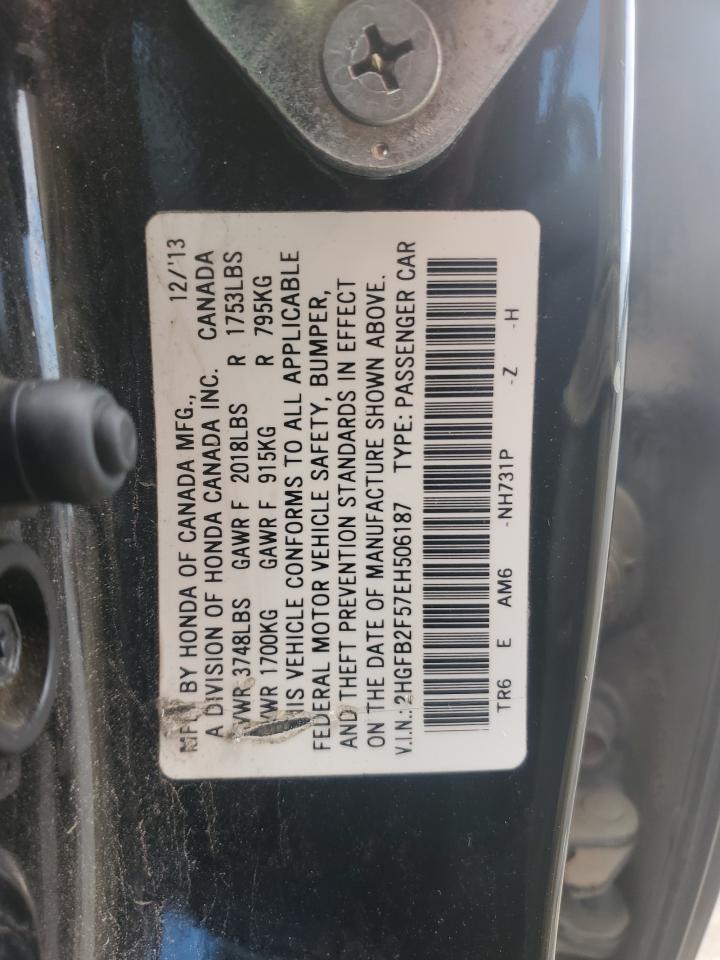 2014 HONDA CIVIC