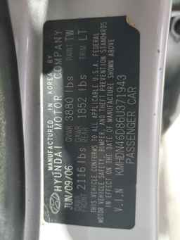 2006 HYUNDAI ELANTRA