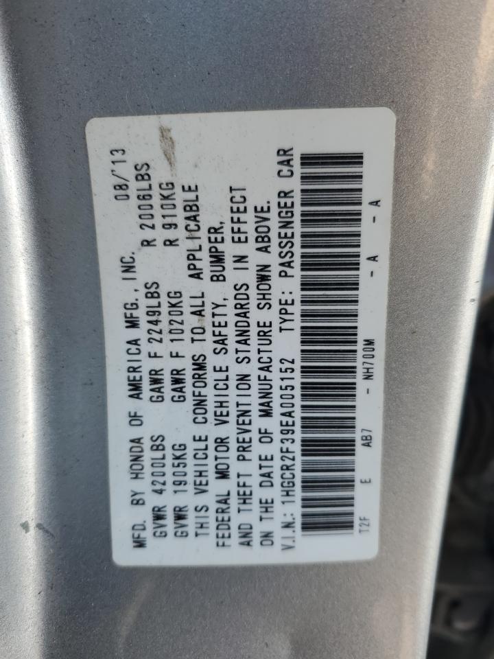 2014 HONDA ACCORD
