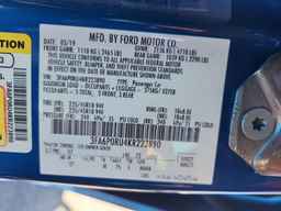 2019 FORD FUSION