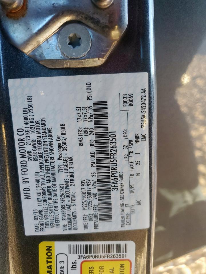 2015 FORD FUSION