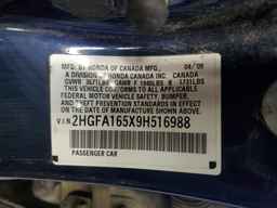 2009 HONDA CIVIC