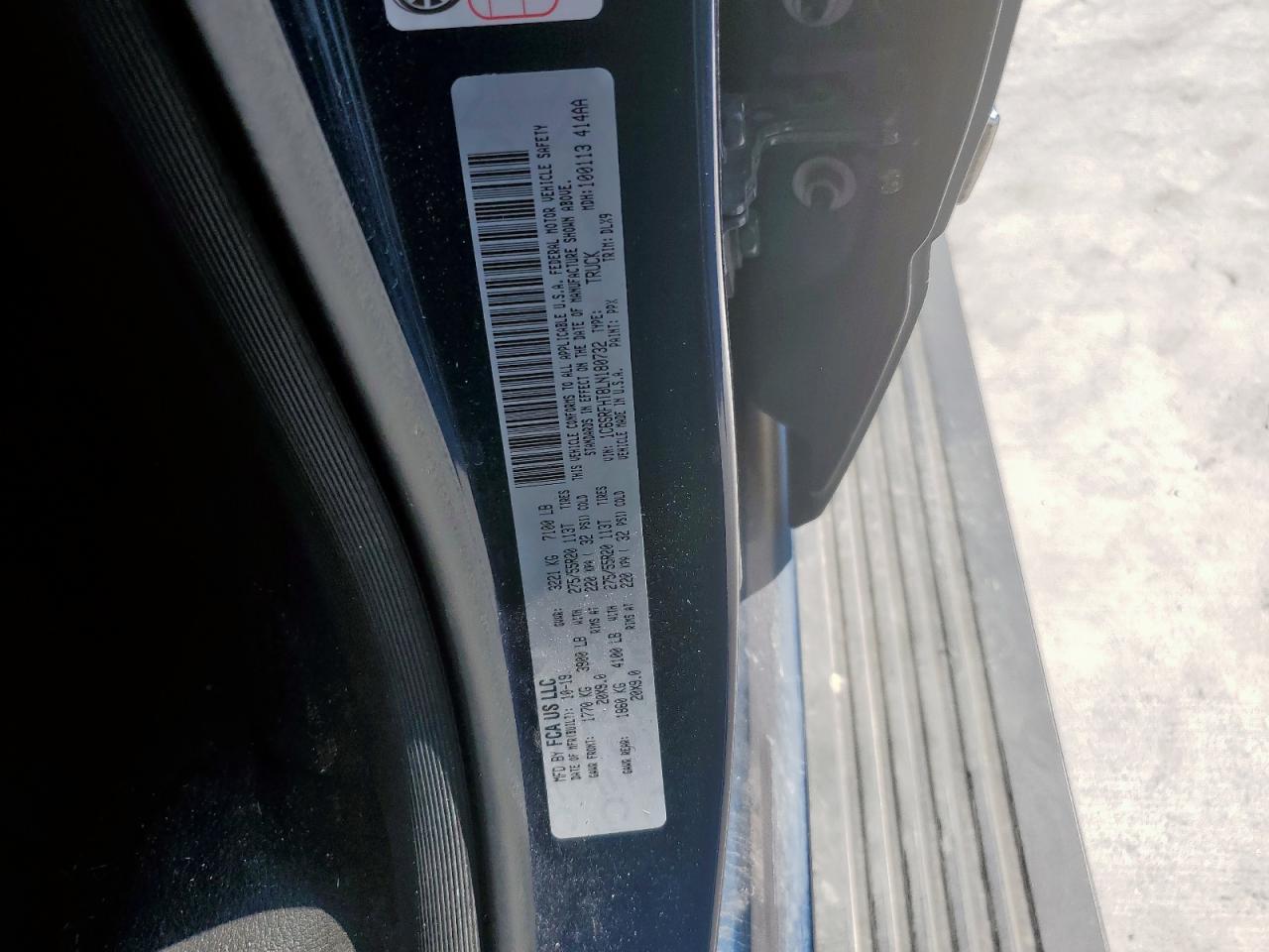 2020 RAM 1500