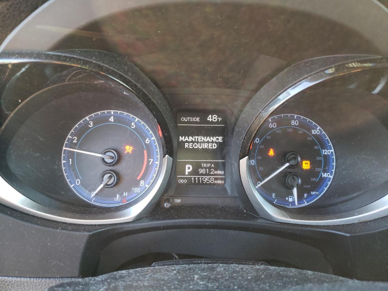 2014 TOYOTA COROLLA