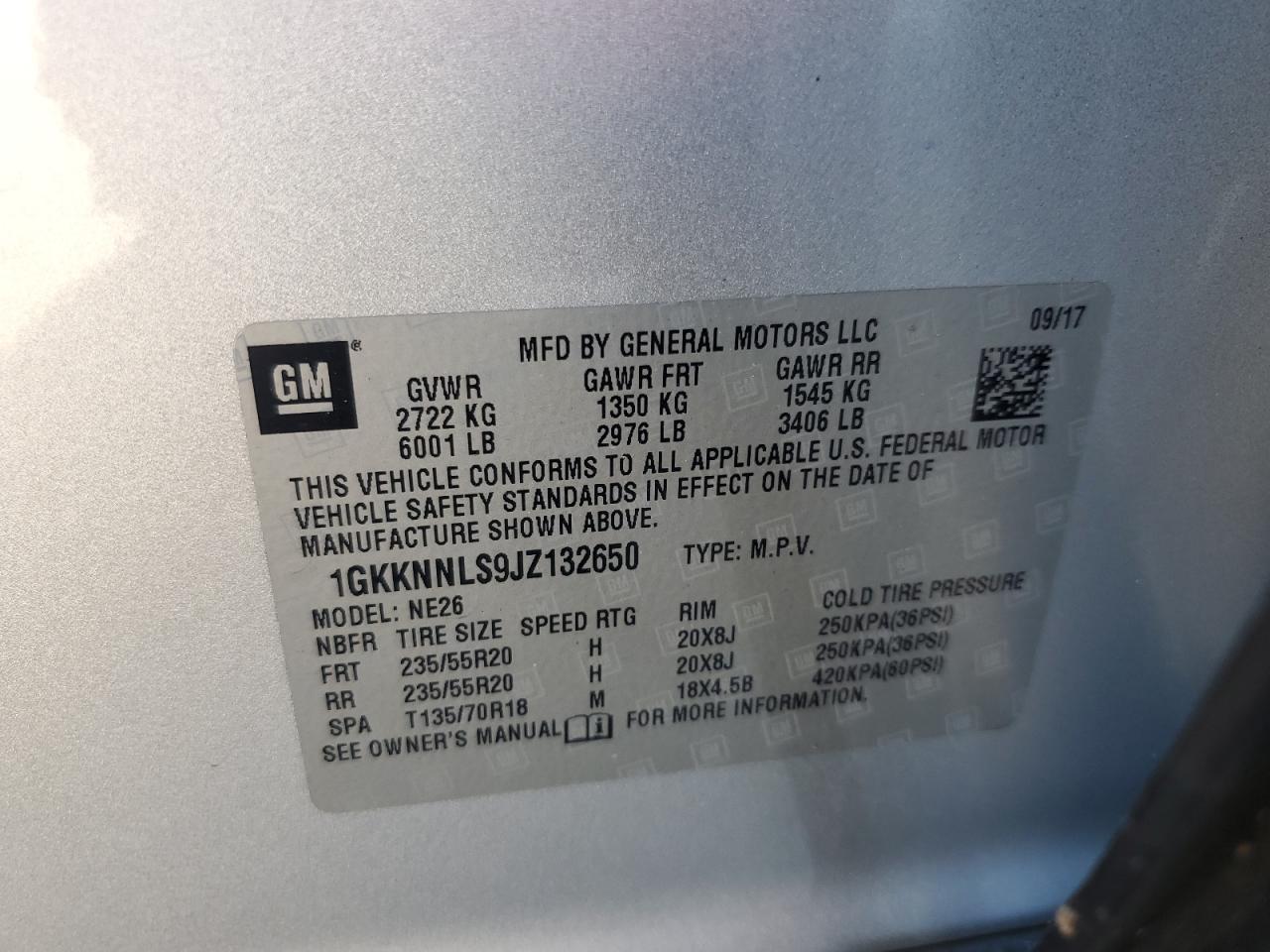 2018 GMC ACADIA