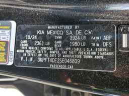 2025 KIA K4