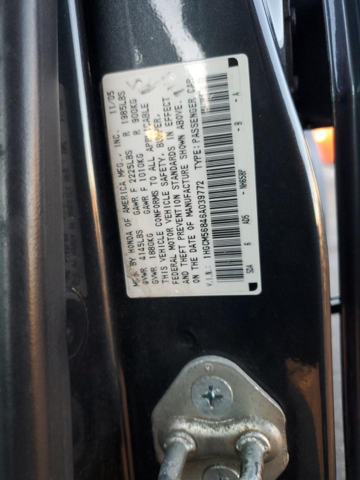 2006 HONDA ACCORD