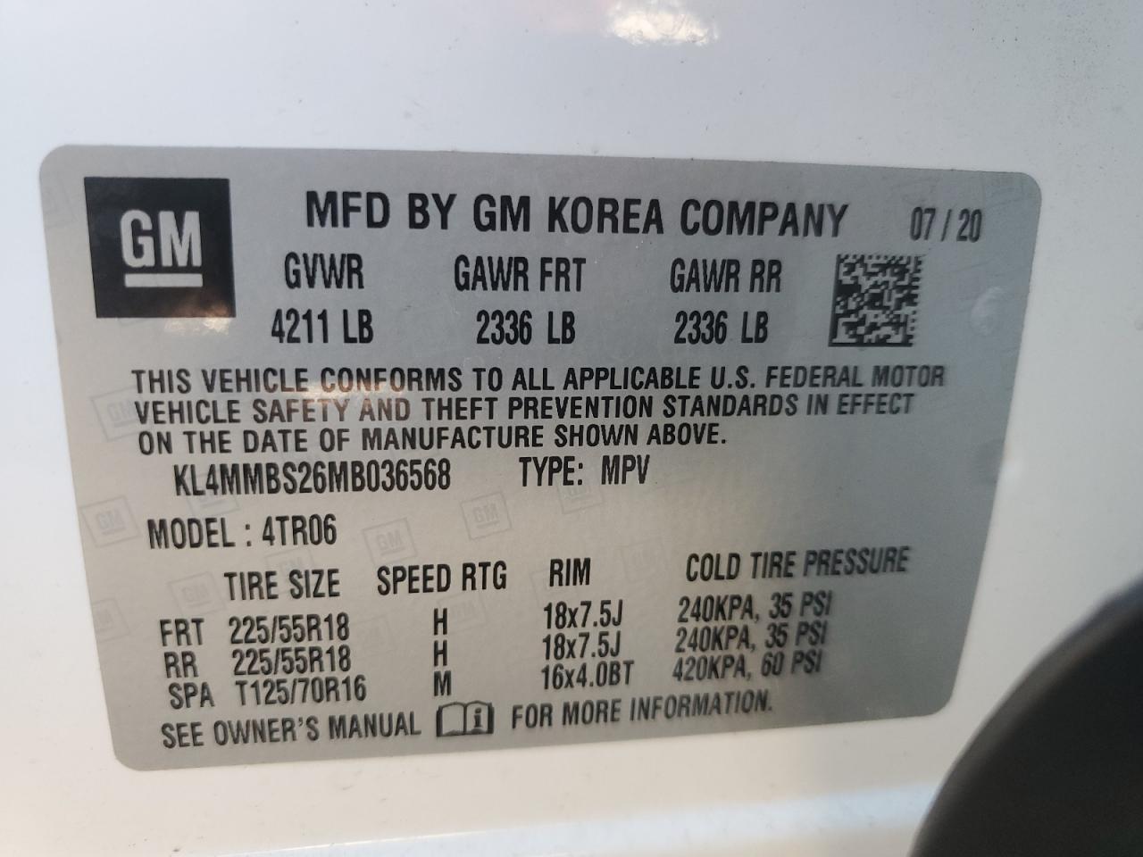 2021 BUICK Encore GX