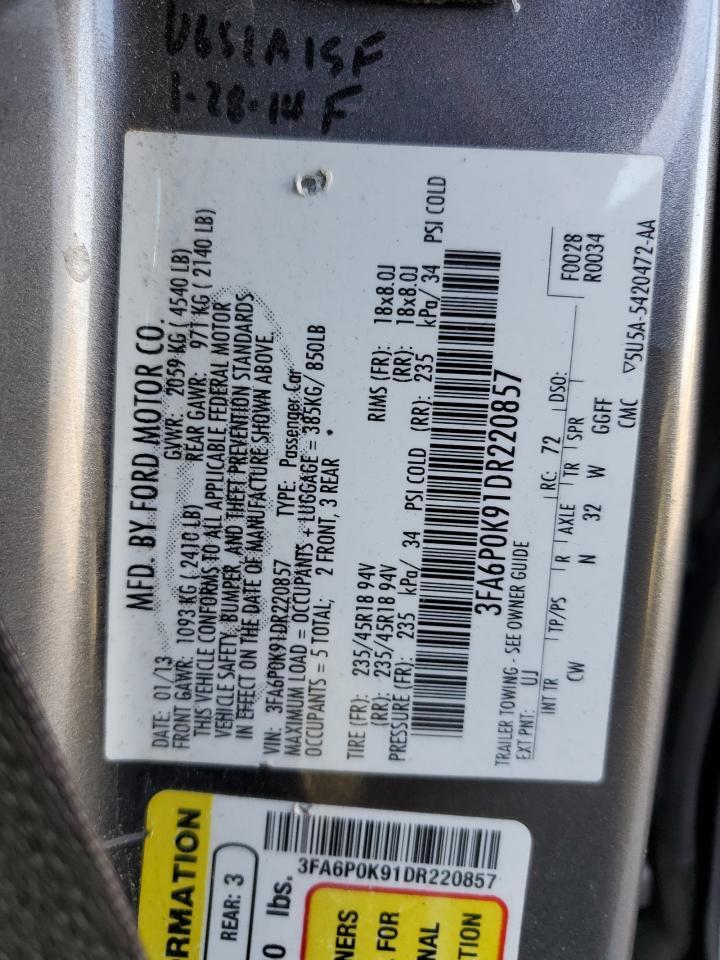 2013 FORD FUSION