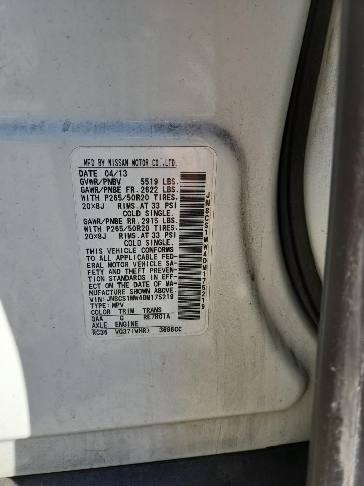 2013 INFINITI FX37