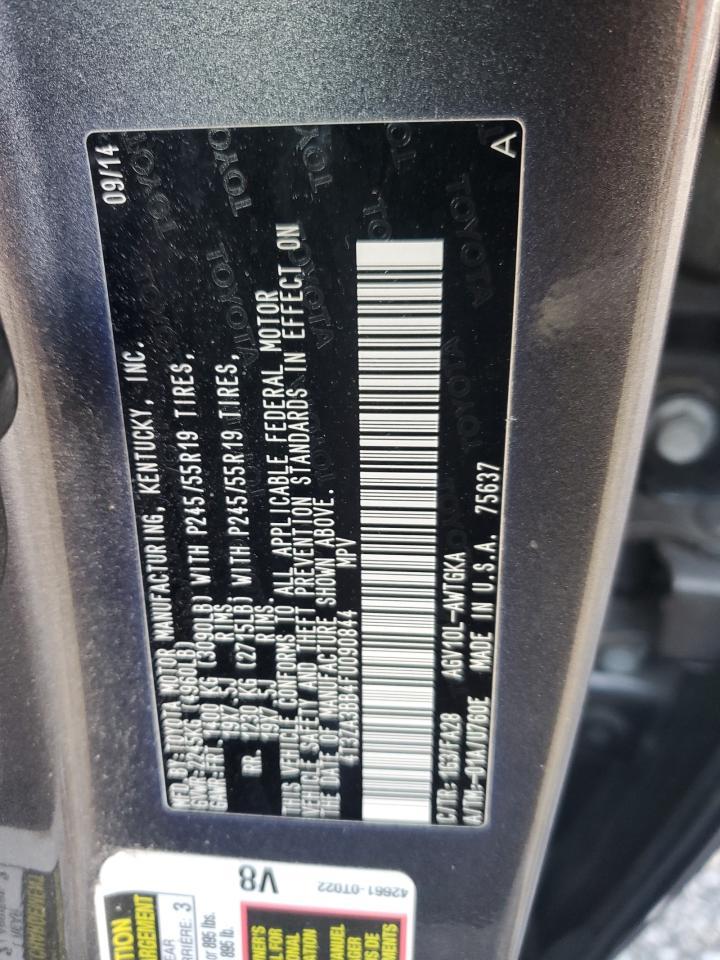 2015 TOYOTA VENZA