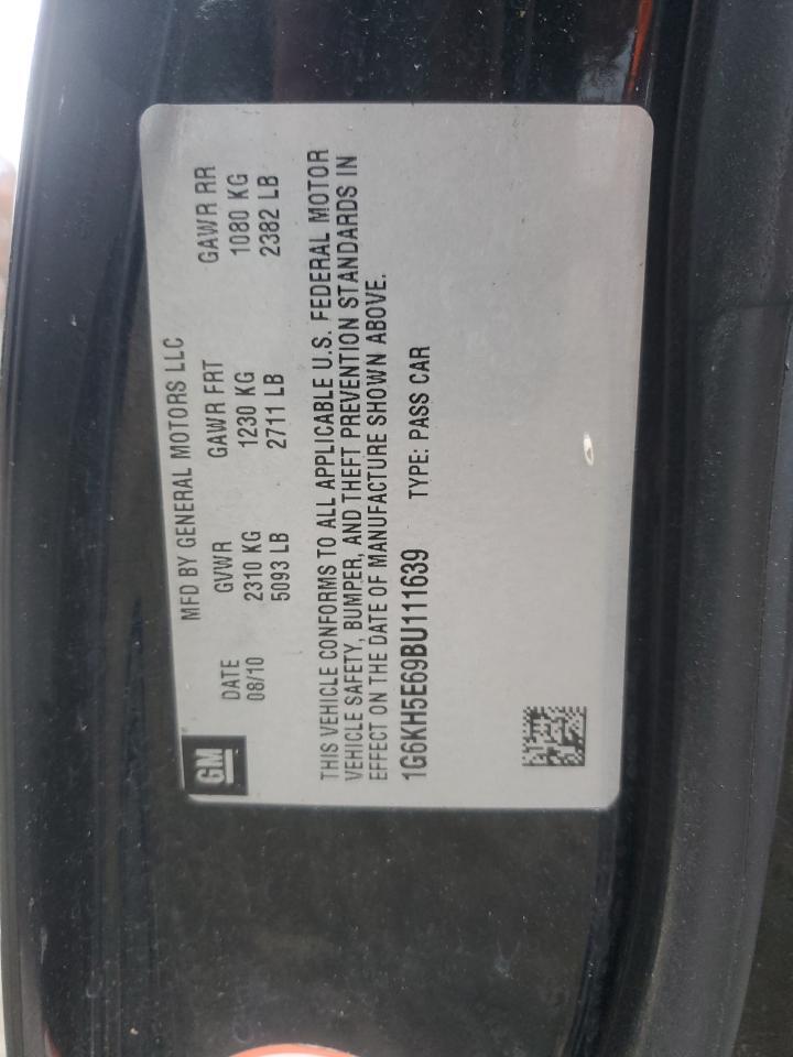 2011 CADILLAC DTS