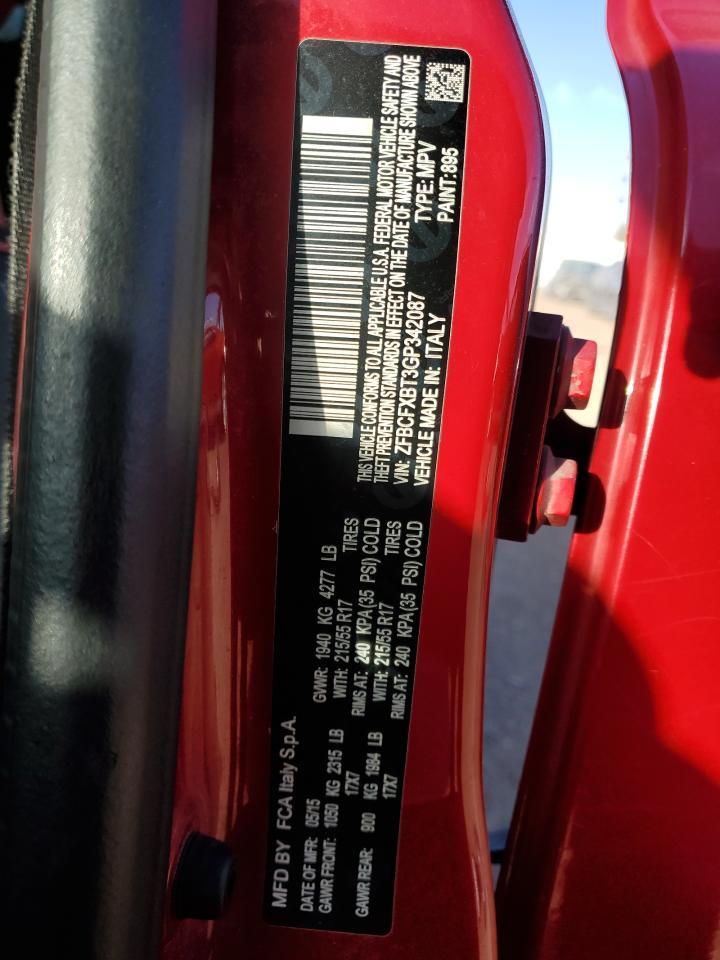 2016 FIAT 500X