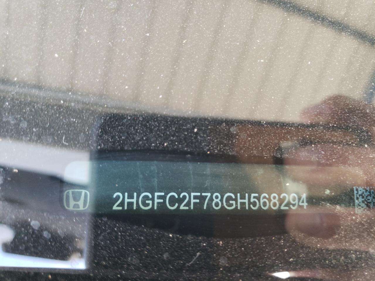 2016 HONDA CIVIC