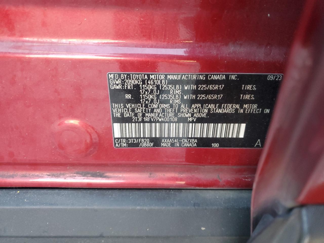 2023 TOYOTA RAV4