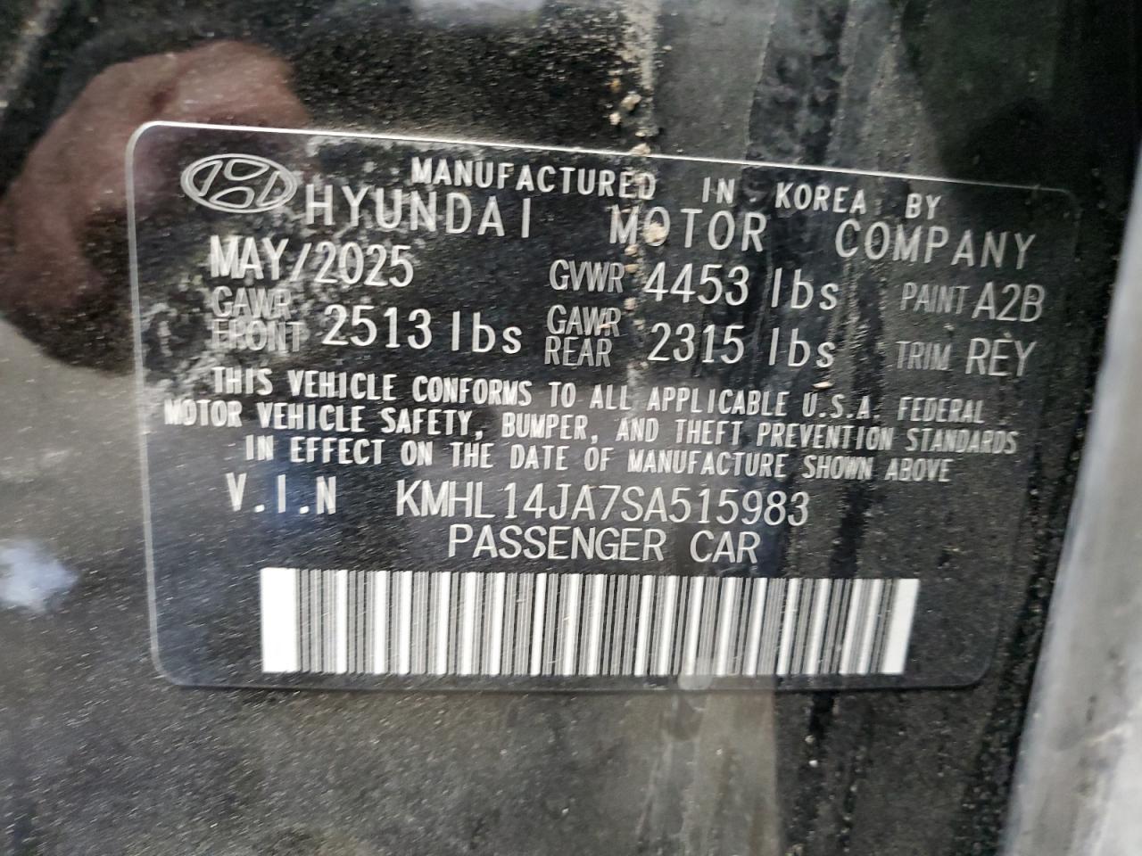 2025 HYUNDAI SONATA