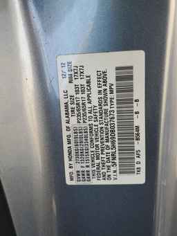 2013 HONDA ODYSSEY