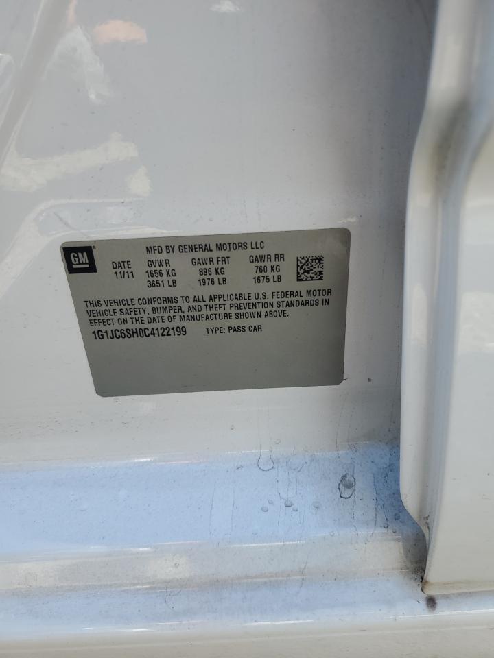 2012 CHEVROLET SONIC