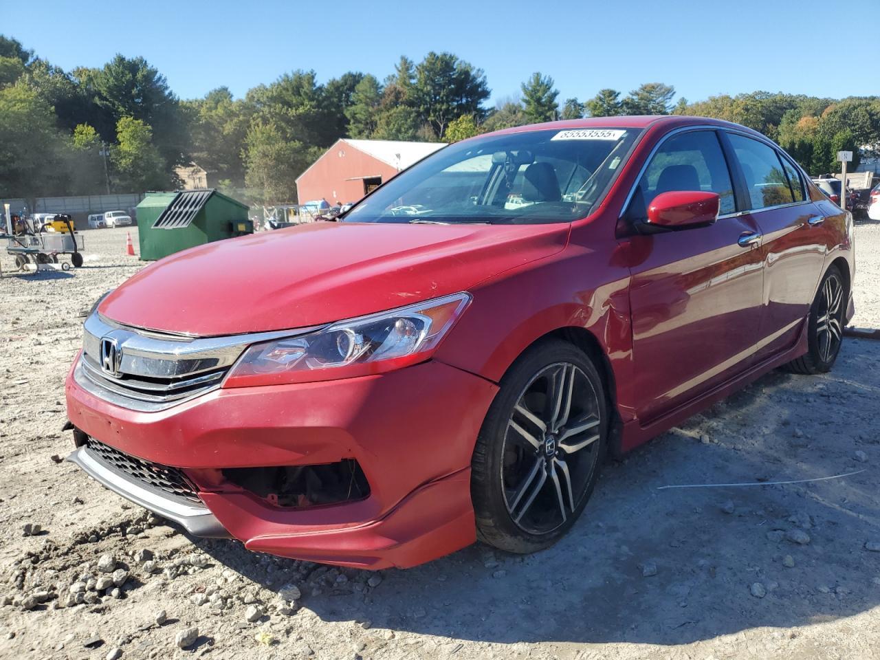 2016 HONDA ACCORD