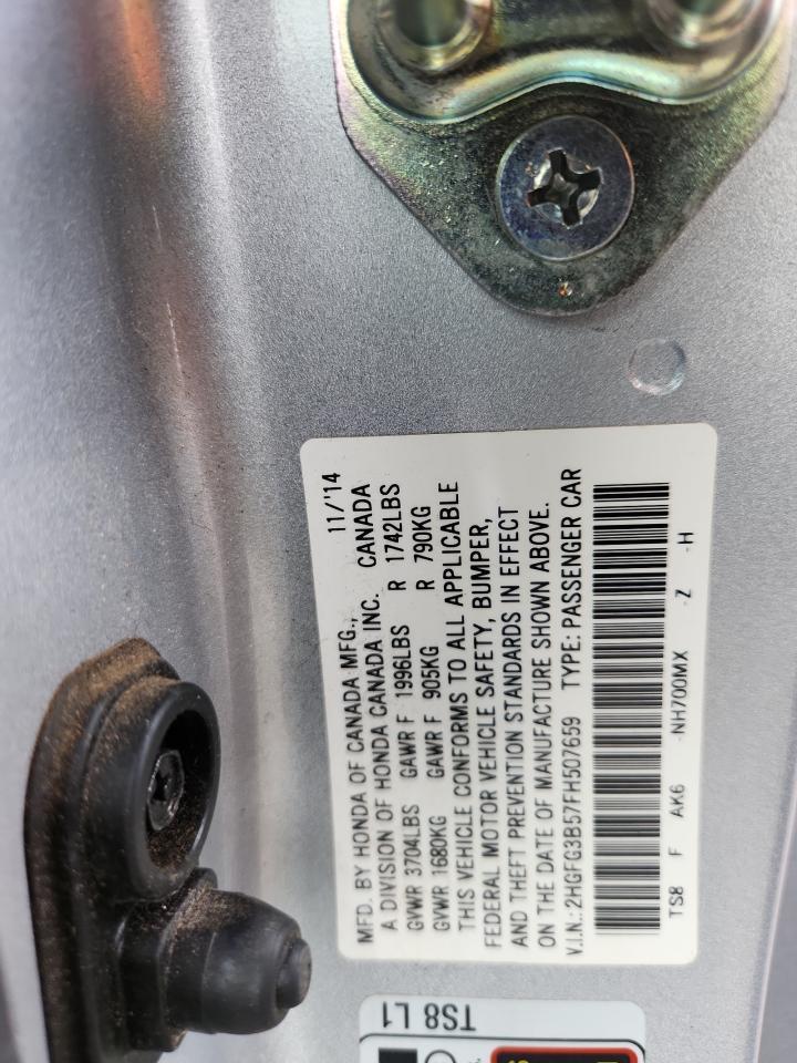 2015 HONDA CIVIC