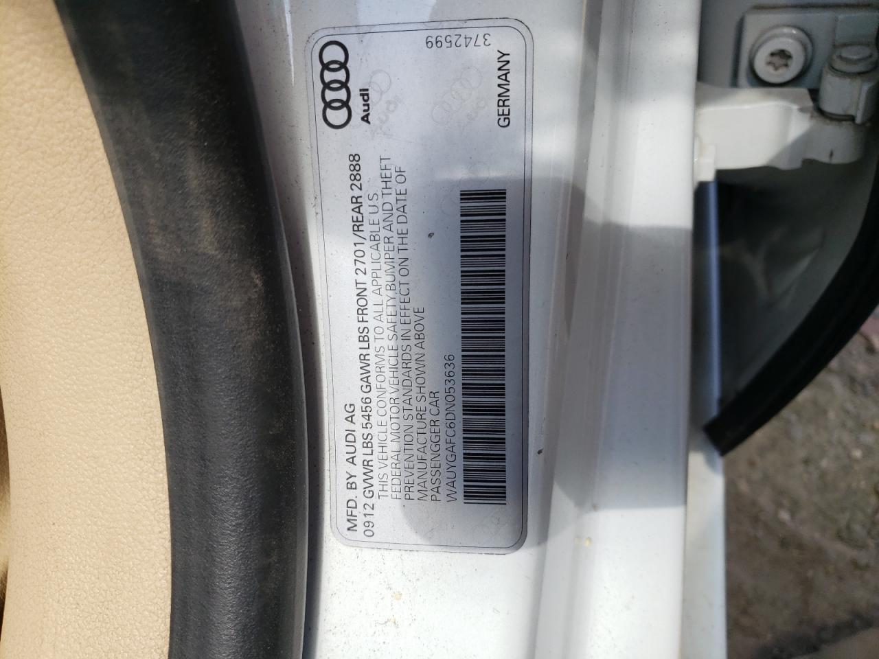 2013 AUDI A7
