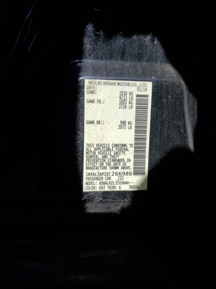 2014 NISSAN ALTIMA